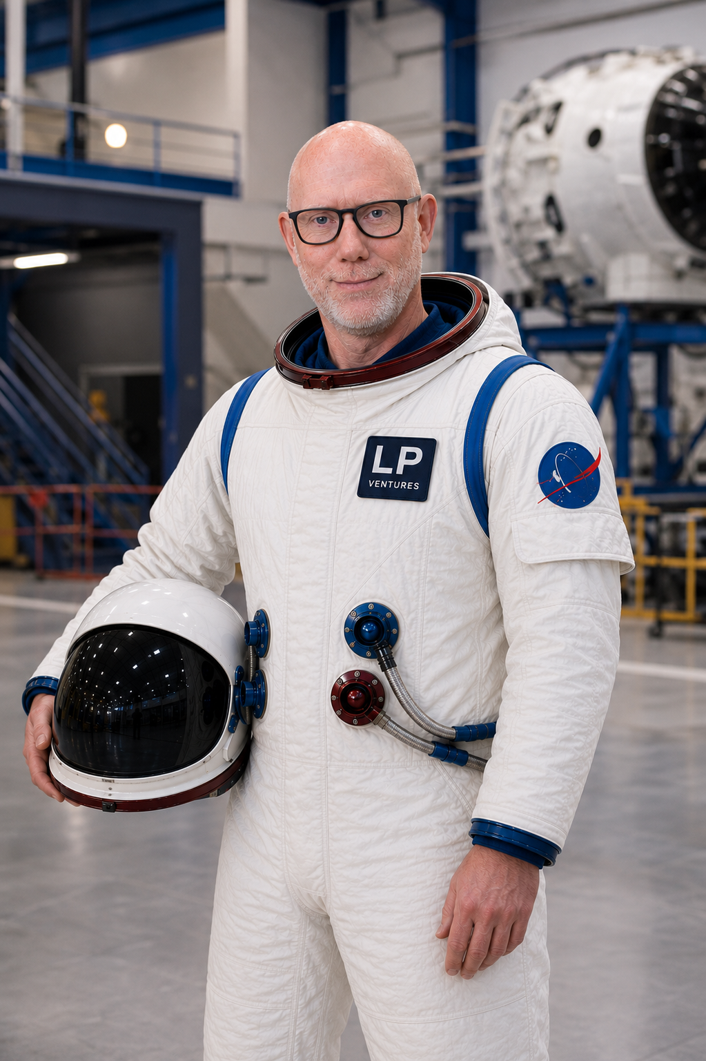 Jeroen in flight suit